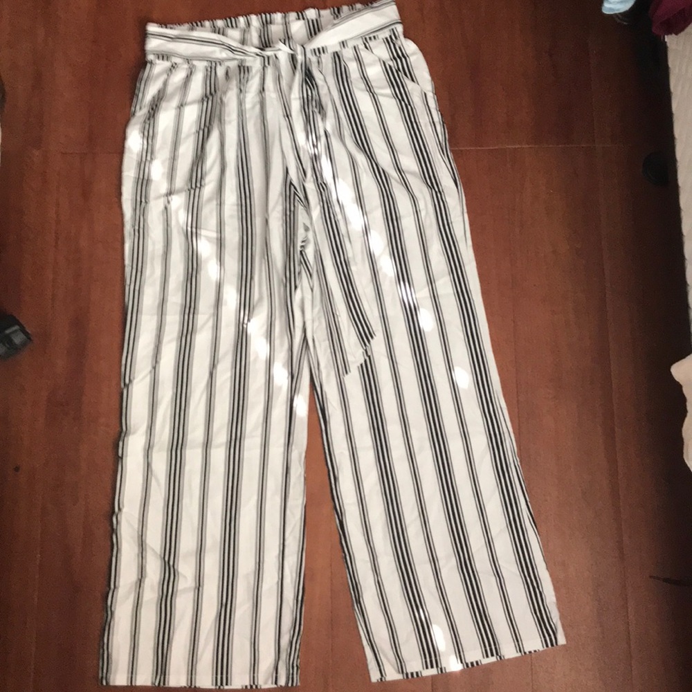 High Waisted Palazzo Pants